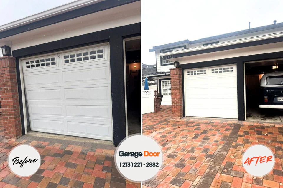 Before and after: garage door repair near me Sundown